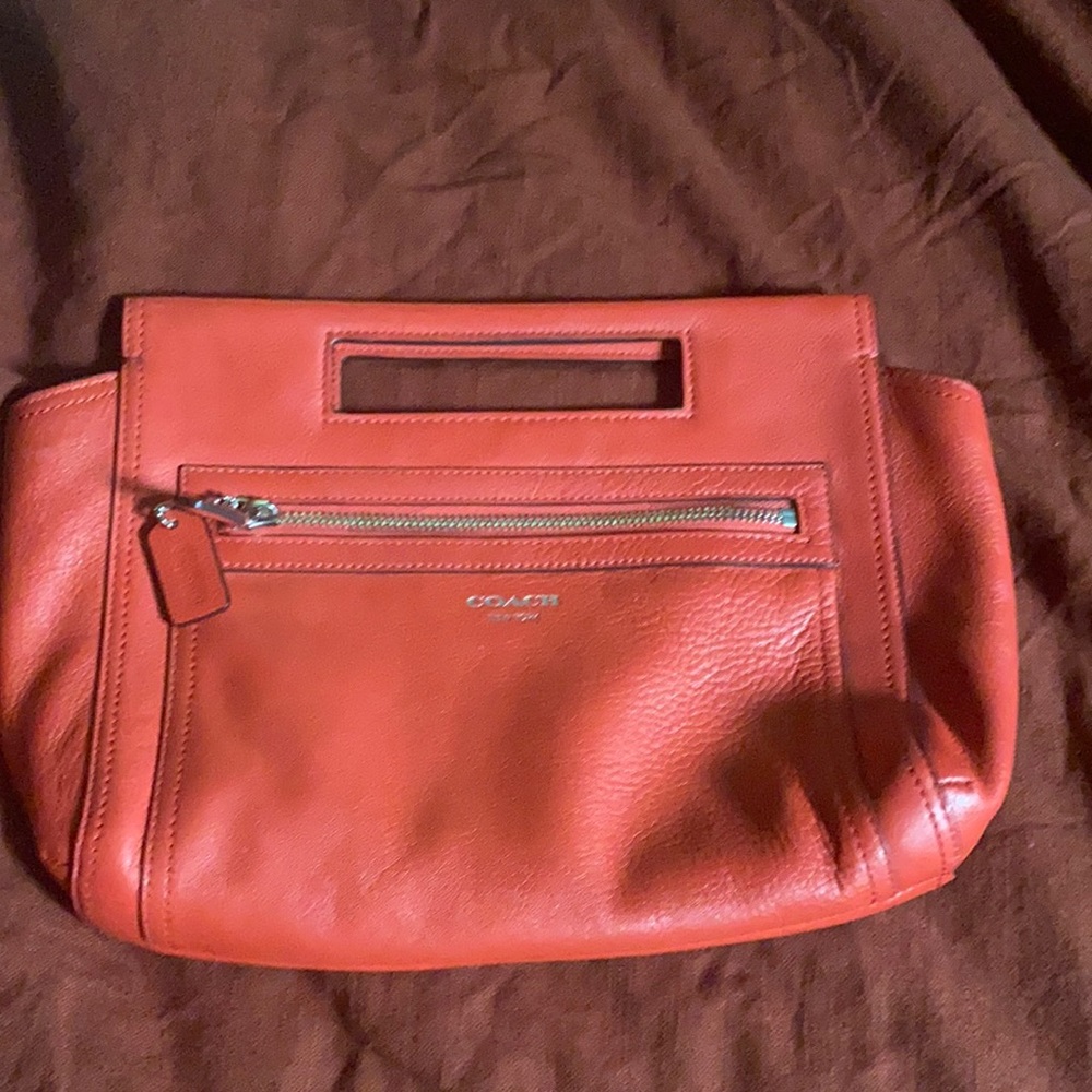 Coach clutch handbag